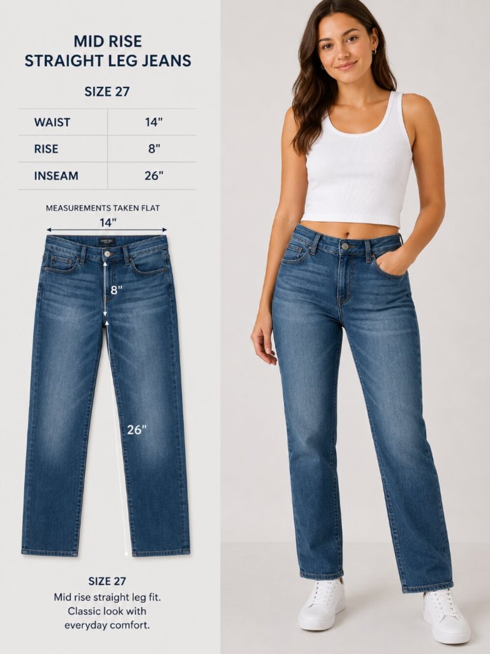 Judy Blue Relaxed Fit Skinny Jeans